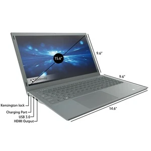 Gateway Ultra Slim 15.6'' Pentium 4GB/128GB Notebook Charcoal -Retail packaging. - Picture 1 of 3
