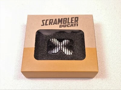 Cover Serbatoio Olio Freno Alluminio Cnc per Ducati Scrambler 96180301a - Imagen 1 de 3