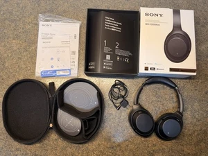Sony WH-1000X M3 Kopfhörer Noise Cancelling (OHNE LADEKABEL) - Bild 1 von 10