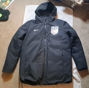 Nike Mens Team Olypmics Down Fill Storm Fit Park Jacket Gray Large DJ6526-060 - Picture 1 of 13