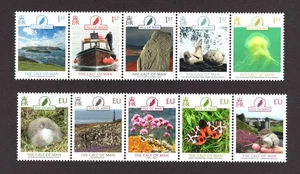 M29772 Gran Bretaña Isla de Man 2021 EUROPA Set X10 UMM Sg 2639/48 Cat £8,25 - Imagen 1 de 1