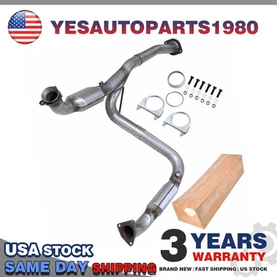 For Chevrolet Silverado 2500 HD V8 6.0L 2011-17 Catalytic Converter EPA Y PIPE Foto 1 de 4