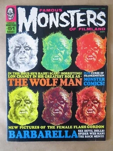 Famous Monsters of Filmland Magazine #51 Hammer Werewolf 5.0 - Picture 1 of 2