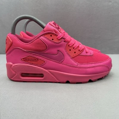 Tênis Nike Air Max 90 feminino tamanho 6.5 hiper rosa estilo de vida atlético - Imagem 1 de 4