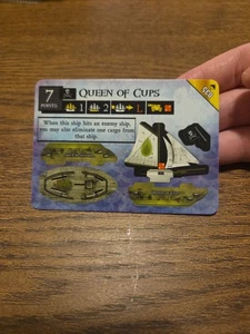 Queen of Cups #035 Pirates At Ocean's Edge CSG Wizkids - Picture 1 of 2