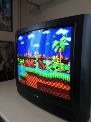 📺Philips 21" 21PT1653 📺  Retro Gaming  Calibrated   Mint condition - Image 1 of 4