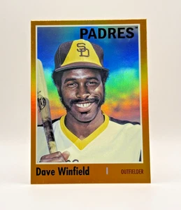 2024 Topps Archives 1970 Topps Dave Winfield #170 ORANGE Foilboard /15 - Bild 1 von 2