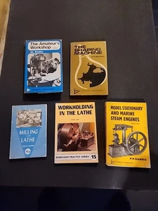 Fresado en el torno taller de aficionados máquina formadora lote de 5 libros motores de vapor - Imagen 1 de 16
