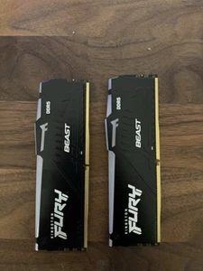 Kingston FURY Beast 16GB (2x8GB) DDR5 Cl40 Desktop Ram - Bild 1 von 3