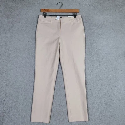 Calça White House Black Market Feminina 4 Biscotti Elástica Fina Tornozelo Perna Magra Nova Com Etiqueta - Imagem 1 de 4