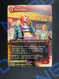 Magic The Gathering Spider-Man Gwen Stacy Borderless 0202 2025 - Imagen 1 de 2