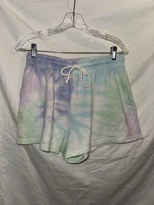Pantalones Cortos Aeropostale Talla Grande Tie Dye Para Mujer Hombre Verano Unisex Cordón - Imagen 1 de 3