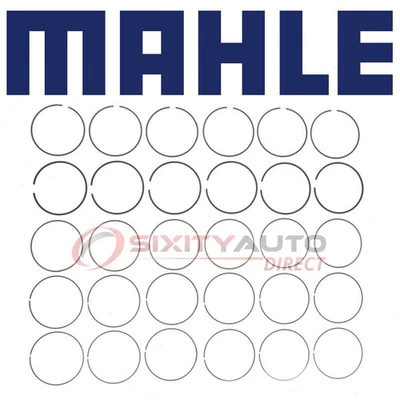 MAHLE Engine Piston Ring Set for 2009-2011 Mazda 6 3.7L V6 - Cylinder Block  po Foto 1 de 4