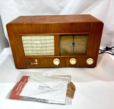 (Altavoz de 2 vías modificado/180 vatios) Receptor de radio GRUNDIG CLASSIC HEINZELMANN Foto 1 de 4