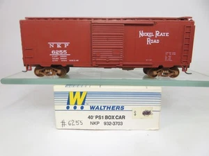 Walthers 932-3703 HO Scale 40' PS1 Box Car NKP Nickel Plate Road #6255 Kadees - Picture 1 of 7