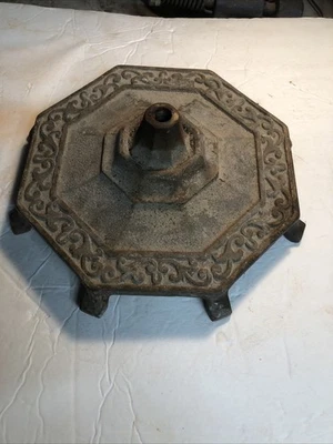 Vintage Antique Art Deco Rembrandt Bridge Floor Lamp footed Base # R7951 Part - Image 1 of 4