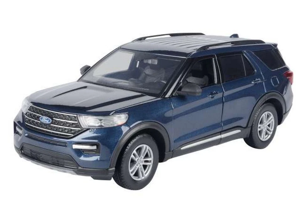 Ford Explorer XLT Bleu 2022 1/24 Motormax - Photo 1/1