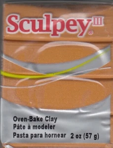 Sculpey III Polymer Clay 2oz-Gold - Picture 1 of 1