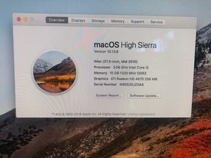 Apple iMac A1311 21.5" Desktop MC309LL/A (May, 2011) - Picture 1 of 2