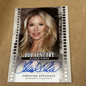 2014 Leaf Pop Century Christina Applegate Auto Autograph Silver 2/10 - Picture 1 of 2
