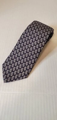 Corbata Vineyard Vines MLB Chicago Medias Blancas Negra Nueva con Etiquetas Equipo de Béisbol de Grandes Ligas Foto 1 de 4