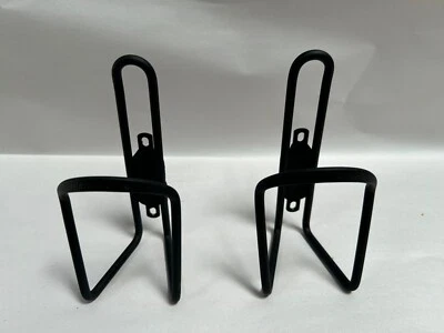 Lote "2" *Par* De Colección Planet Bike Aluminio Bicicleta Botella de Agua Jaulas Soporte (A5) Foto 1 de 4