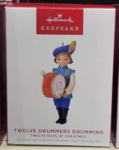 Hallmark 2022 Twelve Days of Christmas Twelve Drummers Drumming Ornament - Picture 1 of 1