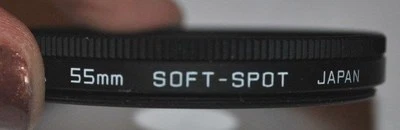 Hoya 55mm Soft-spot camera filter with case - Image 1 of 2