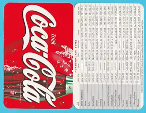 Taschenkalender ++ Klappkalender ++ Coca-Cola 1998 ++ Deutschland ++ - Bild 1 von 2