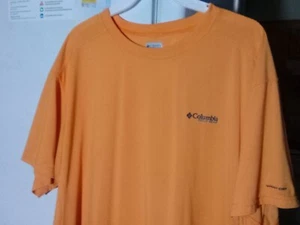 Columbia ® Field Gear 2XL Orange Omni- Dry T-Shirt - Picture 1 of 4