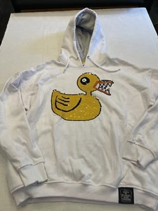 Felpa con cappuccio pullover Oh My Disney Nightmare Before Christmas Undead Duck taglia M - Foto 1 di 4