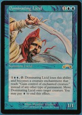 Dominating Licid Exodus NM Blue Rare MAGIC GATHERING CARD (ID# 214719) ABUGames
