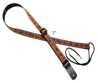 Legacystraps 1" Mandolin Strap Ukulele Strap *CLOSEOUT* EGYPTIAN - Image 1 of 2