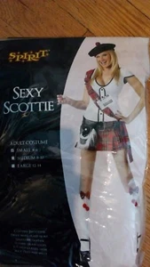 Halloween Kostüm Geist Sexy Scottie Erwachsene Frau Damen Small S 4-6 Neu - Bild 1 von 3
