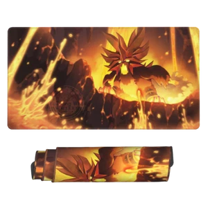 Gouging fire - Board Game Pokemon Playmat Games Mousepad Play Mat of TCG 2385 - Picture 1 of 4