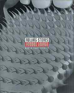Pamphlet Live Concert Booklet Only Rolling Stones Voodoo Lounge World Tour