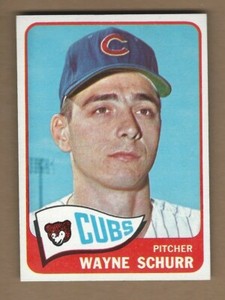 1965  TOPPS  WAYNE  SCHURR  #  149    NEAR MINT +