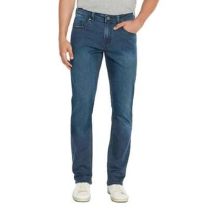 Buffalo Axel Super Plüsch Slim Fit Jeans Mittelblau Herren Gr. 38X32 Neu mit Etikett - Bild 1 von 6