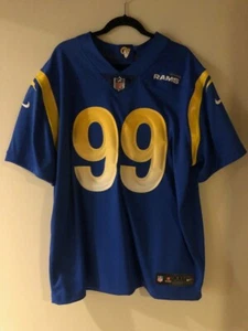Aaron Donald LA Los Angeles Rams Limited Vapor Home Jersey NWT 2XL Nike Royal - Picture 1 of 5