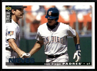 Mel Nieves 1995 Collector's Choice 356 San Diego Padres Baseball Card - Image 1 of 2