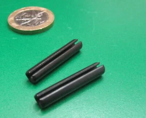 Stahl metrisch geschlitzt Federstift, M5 Durchmesser x 26 mm Länge, 100 Stück - Bild 1 von 5