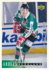1995-96 Swedish Upper Deck #171 DIFFERENT MOUNTAIN GLUND - Rögle BK