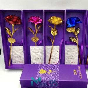 Regalo de flor rosa Regalos de San Valentín para ella Flor de rosa künstlich - Bild 1 von 61