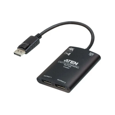 ATEN VS92DP 2-Port True 4K DisplayPort Splitter mit MST Hub - Bild 1 von 4