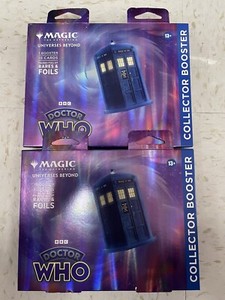 Magic The Gathering Universes Beyond: Doctor Who Collector Booster 2 Total Boxes