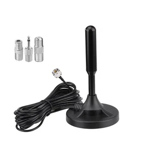 FM Radio Antenne Magnetfuß 9,8 Fuß Kabel HD Tuner für Heim Stereo Receiver - Bild 1 von 8