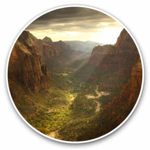 2 x Vinyl Stickers 30cm - Beautiful Canyon Valley Utah Cool Gift #13074 - Photo 1/9