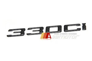 Insignia emblema maletero trasero letras carbono real 330Ci apto para BMW E46 E92 serie 3 - Imagen 1 de 1