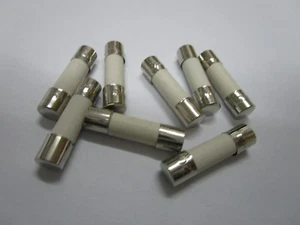 100 Piezas Fusible Cerámico 20A 20Amp 6mm x 25mm 6x25mm 625 Nuevo - Imagen 1 de 3