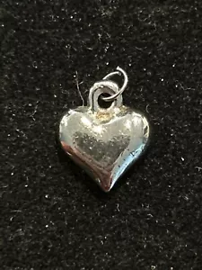 CIONDOLO PENDENTE CUORE PULSANTE ARGENTO STERLING 3D - Foto 1 di 4